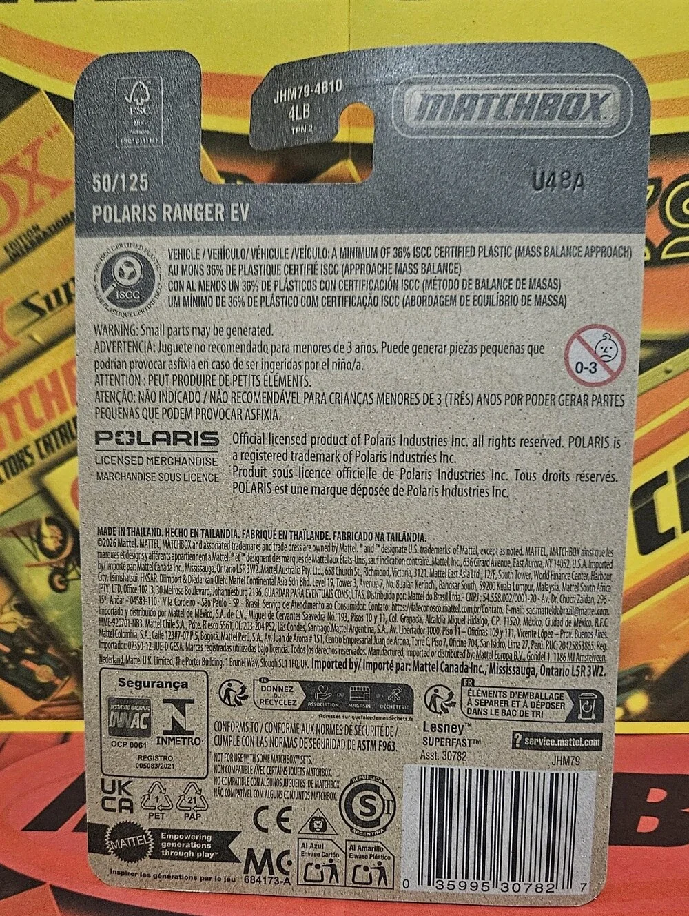 Matchbox Polaris Ranger EV